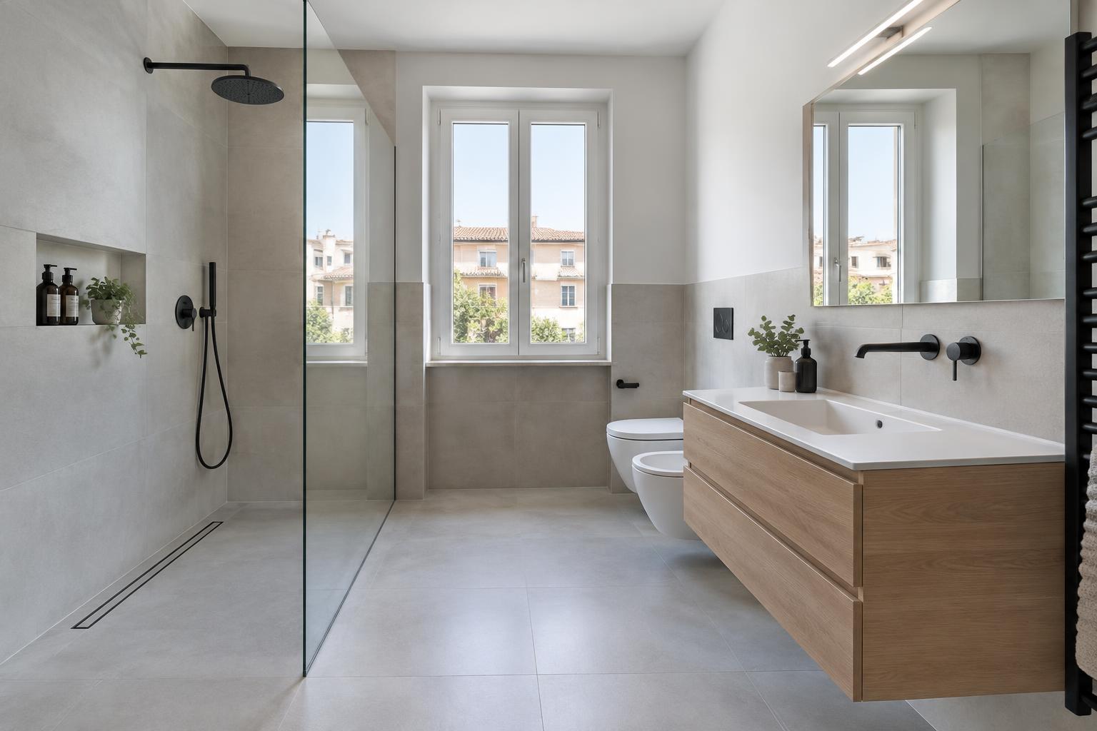 Il bagno, ripensato